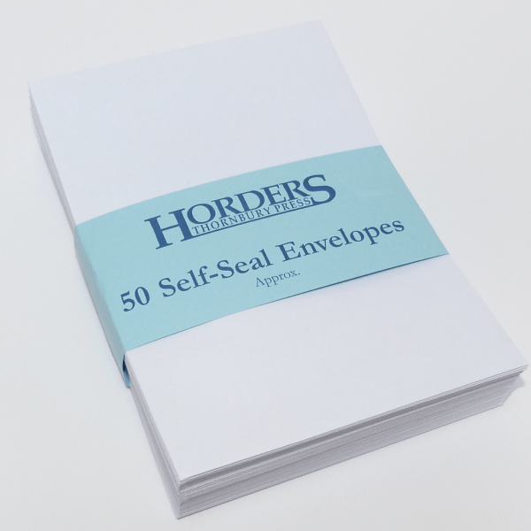 C6 Self-Seal White Envelopes x 50